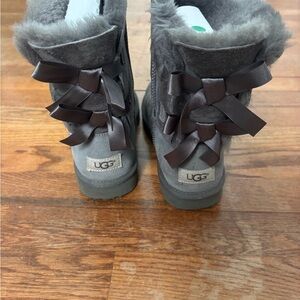 UGG Boots Grey Bailey Bows